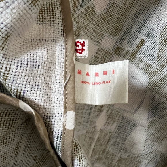 Marni Linen blend long coat! - Picture 4 of 6